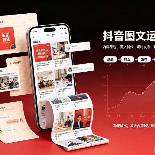 宁江抖音图文代运营服务